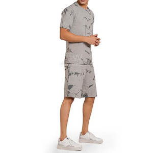 Dernier modèle quantité minimale de commande bas Ensemble short 2 pièces pour hommes Ensemble short de haute qualité en coton respirant pour hommes Fabriqué au Pakistan - Product Image 4