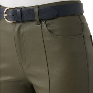 Pantalones de Cuero Transpirables para Mujer SANDRA TRADERS, de Secado Rápido, Alta Calidad, Bajo MOQ, Servicio OEM, Logotipo Personalizado - Product Image 6