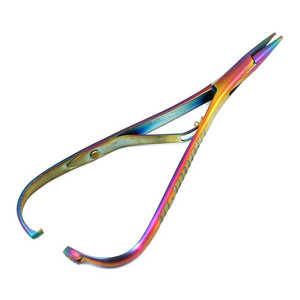 Pince Mathieu orthodontique dentaire de haute qualité, couleur arc-en-ciel, ligature 5.5, acier inoxydable, porte-aiguille manuel, certifié CE - Product Image 6