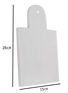 Tabla de cortar de mármol blanco de diseño para el hogar, utensilios de cocina personalizados a granel, verduras de cocina para el hogar, frutas, pizza, carne, queso, tabla de cortar - Product Image 3