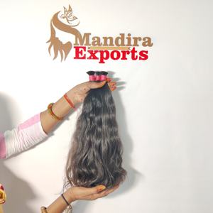 100% Naturel En Vrac Droit Soyeux Noir Temple Vietnamien Extension De Cheveux Humains Jeune Vierge Style Indien Cheveux Humains - Product Image 1