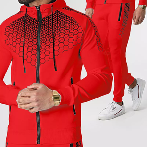 Trajes Deportivos Casuales de Talla Grande para Hombre, Ecológicos, 100% Algodón, Estampado Personalizado, para Maternidad, Ropa Deportiva de Invierno para Adultos, Talla XL - Product Image 6