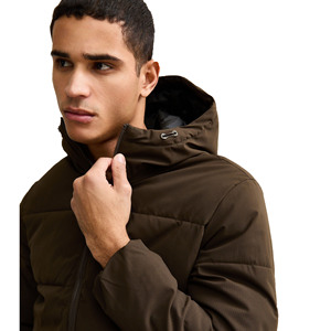 ROYALITE INDUSTRY Men's Regular fit <b>Waterproof</b> Breathable Eco-Friendly Windproof <b>Winter</b> Puffer <b>Jacket</b> hooded Collar Zipper - Product Image 2