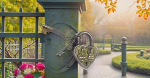 Cadenas en forme de coeur entièrement fonctionnel avec 2 clés serrure de gymnastique serrures à combinaison pour portes boîte à outils bagages école bureau à domicile voyage - Product Image 3