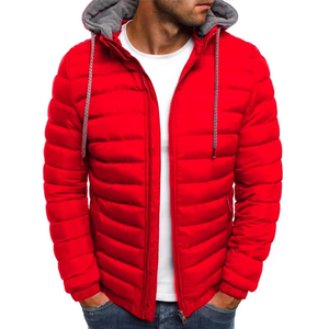 Veste matelassée streetwear pour homme, qualité supérieure, chaude, rembourrée, manteau d'hiver respirant, coupe-vent, décontracté, OEM ODM personnalisé - Product Image 3