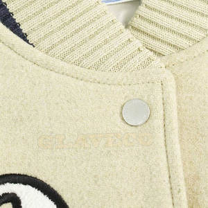 Veste Letterman pour hommes de haute qualité dernière conception avec col montant vêtements de mode pour l'hiver manches longues Style High Street - Product Image 5