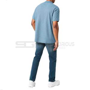 Nouvelles Chemises pour Hommes à Manches Courtes en Coton Tricoté Solide avec Spandex, Haute Qualité, Tendance Automne, Décontractées et Respirantes - Product Image 6