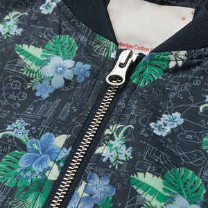 Chaqueta Bomber Ligera para Hombre con 2 Bolsillos Laterales con Cremallera, Servicio OEM, Precio al por Mayor, Chaquetas con Logotipo Impreso en 3D por Sublimación - Product Image 5