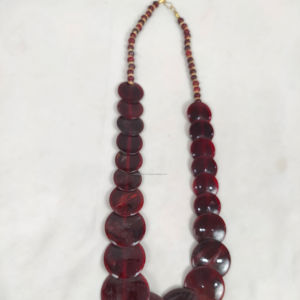 Fashion Beaded <b>Necklace</b> Handmade with Resin Beads From India for Sale in Bulk Wholesale Fashion Beaded <b>Necklaces</b> - Product Image 1