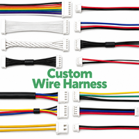 8 10 12 14 16 24 26 32 AWG 1.0 1.25 1.5 2.0 2.54mm Pas de fil 1.0 1.25 1.5 2.0 2.54mm, Isolation PVC, Personnalisé, JST Molex TE HRS, Faisceau de câbles, Assemblage de câbles