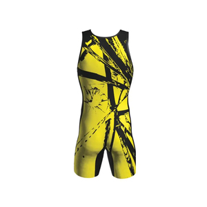 Vente chaude Maillots de lutte taille personnalisée Vêtements de sport de qualité supérieure en tissu Spandex/Polyester - Product Image 6