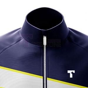 Veste de sport fonctionnelle pour hommes avec fermeture éclair durable et col haut Veste de sport et de course pour hommes - Product Image 4