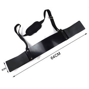 Cinturón de Levantamiento de Pesas con Logotipo Personalizado, Tabla de Entrenamiento de Bíceps de Cuero de Vaca, Aleación de Aluminio, Fitness, Unisex - Product Image 6