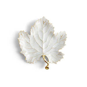 Wedding Decorative Leaf <b>Bowl</b> White Enamel Colored Aluminum Storage <b>Bowl</b> Creative Ornament Metal Art Craft Snack Serving <b>Bowl</b> - Product Image 3