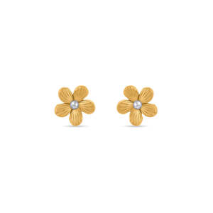 Pendientes de Perlas y Circonitas con Baño de Rodio Estilo Vintage para Mujer, Joyería para Fiestas - Product Image 3