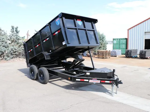 Remorque à benne basculante Interstate LoadRunner Capacité de 10 tonnes Tracteur à moteur agricole 7x12 - Product Image 3