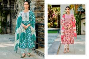 Latest Women Wear Capsule Print <b>Kurtis</b> and Pent with Dupatta for Casual Wear and Festival Wear Dress By Export - Product Image 5