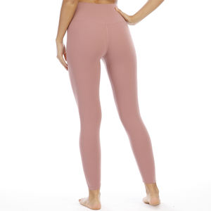Leggings de yoga super doux et léger à taille haute pour femmes, pantalon spandex personnalisé de grande taille XL avec impression haute et solide - Product Image 1