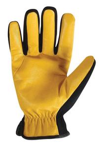 Gants de travail en cuir de mécanicien Manchette renforcée antidérapante 10 pouces 8MIL d'épaisseur sans silicone et sans poudre en gros - Product Image 3