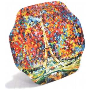 Bandeja Decorativa Afremov Paris 285x400 mm Borde Ondulado Curvo Origen Turquía Kontensan - Product Image 3