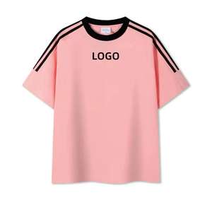 Camiseta deportiva ventilada de poliéster ligero con cuello redondo | Camiseta deportiva para mujer para actividades deportivas en equipo - Product Image 1
