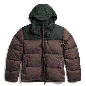 Wholesale Custom Logo <b>Men's</b> Winter Down <b>Jacket</b> High Street Style Fitness <b>Bomber</b> Puffer <b>Jacket</b> Canvas Fabric High Quality - Product Image 6