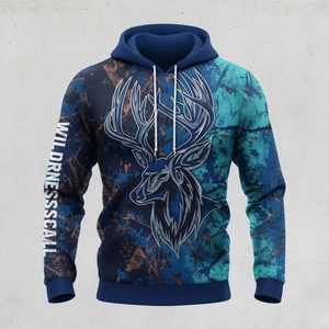 Nueva llegada al por mayor sudaderas con capucha de gran tamaño de las mujeres hombro caído manga larga serigrafía peso pesado forrado 3D bordado frontal - Product Image 3