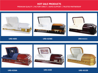 Ataúdes de Madera Estilo Americano al por Mayor de Fábrica - Ataúdes y Féretros Personalizables para Funerales