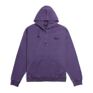 Haute qualité confortable en détresse Hoodies jeunesse décontracté hiver porter nouveau Style solide séchage rapide respirant épais tissu à capuche - Product Image 1