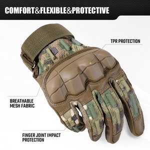 Gants en cuir à doigts entiers pour hommes professionnels pour sports de course cyclisme ski usage décontracté avec technologie d'écran tactile - Product Image 2