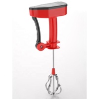 Batteur à oeufs manuel en silicone résistant à la chaleur fouet de cuisine pour la maison cuisson restaurants outils à oeufs en plastique battant l'agitation