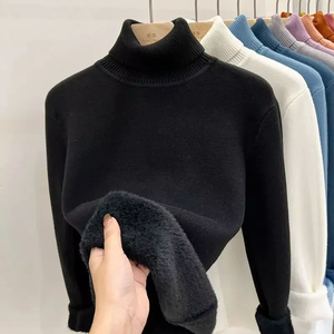 Sudadera con capucha frontal bordada tejida de punto de gran tamaño para mujer, jersey de calle, sudadera Vintage de cuello redondo, venta al por mayor para otoño - Product Image 1
