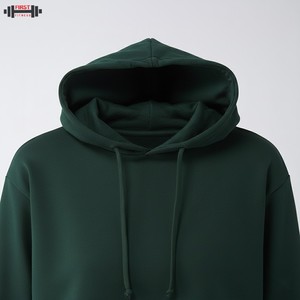 <b>Men's</b> Solid Lined Fleece <b>Crop</b> <b>Top</b> Hoodies Pullover Breathable Knitted Casual Reversible - Product Image 2