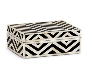 Handmade Bone Inlay <b>Wooden</b> Rectangle Decorative Jewelry Organizer Keepsake <b>Box</b> <b>with</b> Modern-Style Eco-Friendly Design - Product Image 2