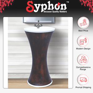 อ่างล้างจานเซรามิกสำหรับใช้ในบ้านและเชิงพาณิชย์ดีไซน์ทันสมัยอุปกรณ์สุขภัณฑ์เซรามิกทนทานขัดเงา - Product Image 2