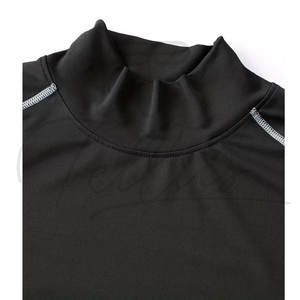 T-shirts de sport à manches longues pour homme, compression, séchage rapide, spandex/polyester 220g, rash guard, vêtements de sport, haute élasticité - Product Image 5