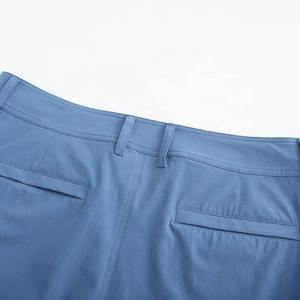 กางเกงขาสั้นลำลองผู้ชายผ้าฝ้าย 100% คุณภาพสูง ผลิตตามสั่ง สวมใส่สบาย ยืดได้ 4 ทิศทาง ผสมโพลีเอสเตอร์ มีกระเป๋าข้าง - Product Image 5