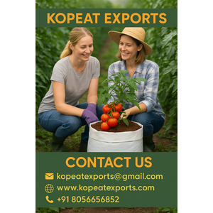 KOPEAT EXPORTS 10L Coco Peat Ready-to-Fill Grow <b>Bag</b> UV-Stabilised Polypropylene Breathable Reusable Heavy-Duty for <b>Vegetable</b> - Product Image 1