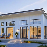 Kit de maison préfabriquée intelligente personnalisée de luxe avec système isolé, écologique, économe en énergie, résistant au feu, durable