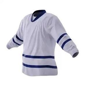 Camiseta de hockey sobre hielo al por mayor, uniforme de equipo para hombre personalizado en blanco, ropa deportiva por sublimación - Product Image 2