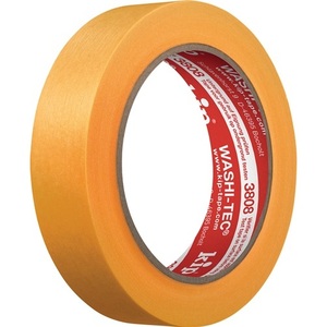 Ruban adhésif de masquage lisse Premium Goldkrepp Orange 50M X 48Mm 5-Pack-KIP Washi-Tec 3808 - Product Image 1