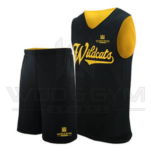 Conjunto de camisetas de baloncesto sin mangas para hombre, ropa deportiva transpirable, chaleco y pantalones cortos al por mayor, uniformes de 2 piezas - Product Image 1