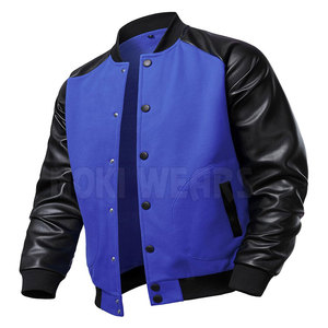 Chaqueta Universitaria Personalizada con Tu Propio Diseño para Hombre, Chaqueta Universitaria para Hombre Más Vendida en Tallas Grandes - Product Image 3