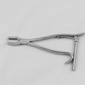 Pince de maintien d'os de couloir en acier inoxydable allemand de qualité supérieure de 17 \ "avec instrument manuel à cliquet - Product Image 5