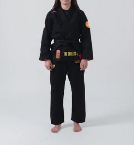 Pakistán hizo personalizable estiramiento artes marciales brasileño Jiu Jitsu Kimono con cinturón ligero secado rápido borde fuerza ropa deportiva - Product Image 2