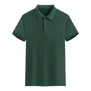 Algodón y poliéster Premium para hombres para Polos Patrón sólido Tejido de Jersey teñido liso Tipo de suministro ODM - Product Image 1