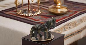 Antique Small Brass Standing Horse Sculpture Creative Tableware Showpiece for Home Decor Vastu Statue Running Horse Desk - Product Image 6