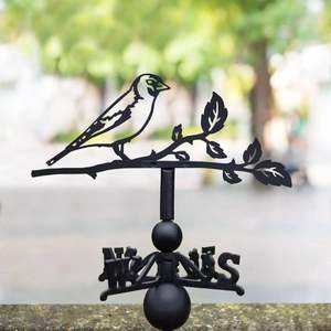 Vintage Style Intricate Animal Design Iron Weathervane for <b>Garden</b> <b>Ornaments</b> Roof Tops Barns Decor - Product Image 4