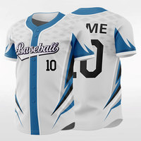Camiseta de Béisbol Transpirable, Talla Personalizada, Color y Logotipo Personalizables, Antibacteriana, Secado Rápido, 100% Poliéster, en Stock