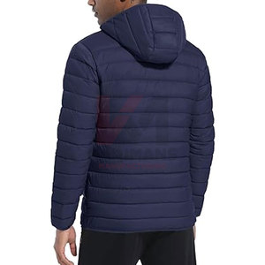 Veste matelassée en gros, fournisseur personnalisé, veste légère et isolante à col montant pour les marques internationales de streetwear - Product Image 2